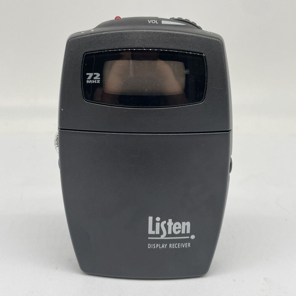 Listen Technologies LR-400-072 216 Mhz Portable Display RF Receiver